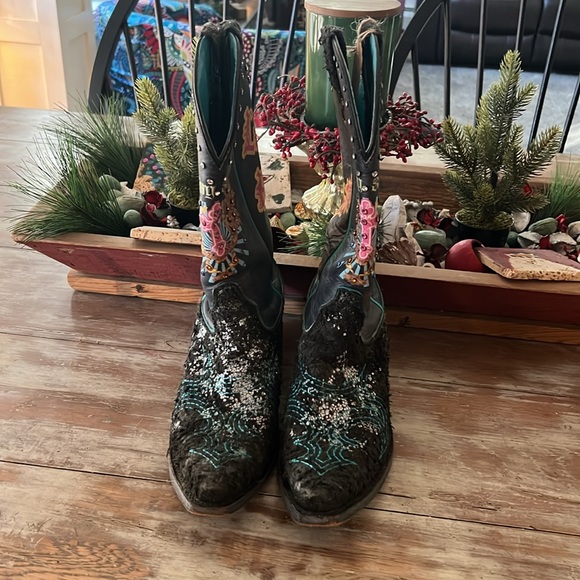 Ariat Gypsy Soule Boots Size 9.5 - Picture 2 of 5